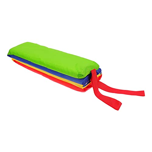 HEALSOPTHY 1 Stück Outdoor Multifunktionales Trainingsgerät für Intelligenz und Fitness Vierfarbige Gitter für Aktives Spiel und Eltern Junge Mädchen Interaktion von HEALSOPTHY