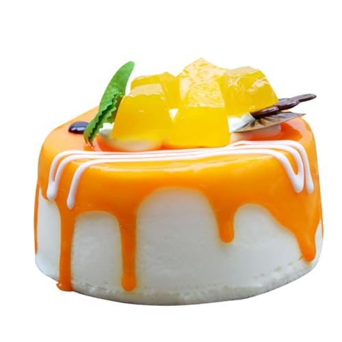 HEALSOPTHY 1 Stück Realistischer Kuchen schaufensterpuppe maneküre- Set Showcase verkleidung Haushaltsaccessoire kunstwerke Kuchen mit Fotorequisiten Kuchen Requisiten Kuchen-Modell Orange HEALSOPTHY 1 Stück Realistischer Kuchen schaufensterpuppe maneküre- Set Showcase verkleidung Haushaltsaccessoire kunstwerke Kuchen mit Fotorequisiten Kuchen Requisiten Kuchen-Modell Orange von HEALSOPTHY
