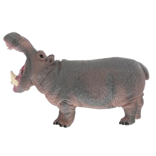 HEALSOPTHY 1 Stück Simulierte Tiere Nilpferd Tierfigur Nilpferd-tierfiguren Nilpferdfigur Für Nilpferd-Modell Tier-nilpferd-Figur Vinyl Brown HEALSOPTHY 1 Stück Simulierte Tiere Nilpferd Tierfigur Nilpferd-tierfiguren Nilpferdfigur Für Nilpferd-Modell Tier-nilpferd-Figur Vinyl Brown von HEALSOPTHY