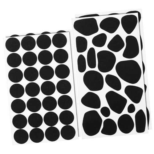 HEALSOPTHY 10 Blatt Adhäsive Filzaufkleber Teiliges mit Runden und Unregelmäßigen Formen Selbstklebende Filzpunkte für Kleidung Vielseitig Einsetzbar Sicher Haftend Hautfreundlich Einfach HEALSOPTHY 10 Blatt Adhäsive Filzaufkleber Teiliges mit Runden und Unregelmäßigen Formen Selbstklebende Filzpunkte für Kleidung Vielseitig Einsetzbar Sicher Haftend Hautfreundlich Einfach von HEALSOPTHY