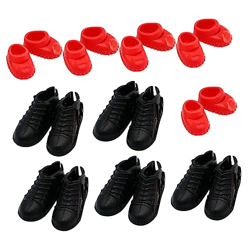 HEALSOPTHY 10 Paar Spielzeugdekoration Miniaturfigur Mini Szene Verzierungen Puppenhausbedarf Mini Schuhe Figur Simulationsschuhe Mini Hausschuhe Modelle Simulierte Mini HEALSOPTHY 10 Paar Spielzeugdekoration Miniaturfigur Mini Szene Verzierungen Puppenhausbedarf Mini Schuhe Figur Simulationsschuhe Mini Hausschuhe Modelle Simulierte Mini von HEALSOPTHY