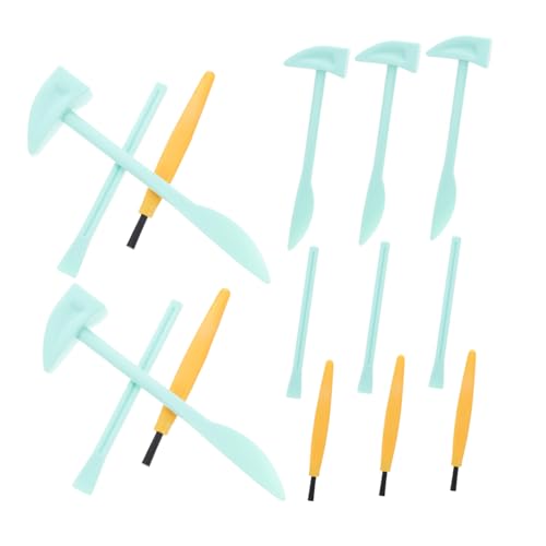 HEALSOPTHY 10 Sätze Kinder-grabwerkzeuge Für Ausgrabungen, DIY-archäologisches Spielzeug, Hammer, Meißel, Pinsel, Felsgraben, Archäologisches Grabspielzeug HEALSOPTHY 10 Sätze Kinder-grabwerkzeuge Für Ausgrabungen, DIY-archäologisches Spielzeug, Hammer, Meißel, Pinsel, Felsgraben, Archäologisches Grabspielzeug von HEALSOPTHY
