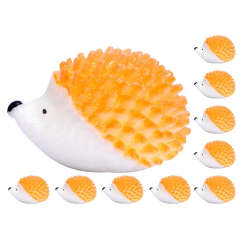 HEALSOPTHY 10 Stück Figuren aus Resin Charmante Garten Dekoration für DIY Mikrolandschaften Puppenhaus Zubehör und Kreative Blumenbeete von HEALSOPTHY