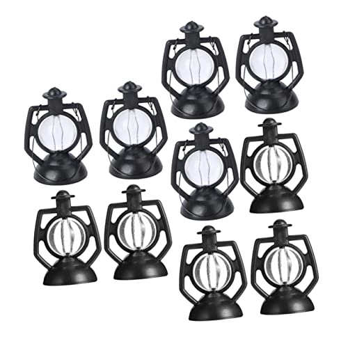 HEALSOPTHY 10 Stück Kerosinlampen für Puppenhaus Vintage Dekoration für Mikro Landschaften und DIY Projekte Realistische Details Zubehör für Kreative HEALSOPTHY 10 Stück Kerosinlampen für Puppenhaus Vintage Dekoration für Mikro Landschaften und DIY Projekte Realistische Details Zubehör für Kreative von HEALSOPTHY