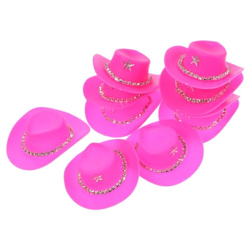 HEALSOPTHY 10 Stück Mini-cowboyhut Mini-hüte Mini-cowboyhüte Für Partys Cowboyhüte Aus Für Damen Kuhmädchenhut Kuhmädchenhüte Gefühlt Cowboyhut Für Cowgirl-Hut HEALSOPTHY 10 Stück Mini-cowboyhut Mini-hüte Mini-cowboyhüte Für Partys Cowboyhüte Aus Für Damen Kuhmädchenhut Kuhmädchenhüte Gefühlt Cowboyhut Für Cowgirl-Hut von HEALSOPTHY