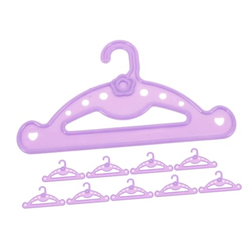 HEALSOPTHY 10 Stück Mini-puppenaufhänger Miniaturpuppenbügel Puppenkleidung Rack Kleiderbügel Für Puppen Mini-kleiderbügel Kleiderbügel Für Minipuppen Babypuppenbügel Plastik Violett HEALSOPTHY 10 Stück Mini-puppenaufhänger Miniaturpuppenbügel Puppenkleidung Rack Kleiderbügel Für Puppen Mini-kleiderbügel Kleiderbügel Für Minipuppen Babypuppenbügel Plastik Violett von HEALSOPTHY