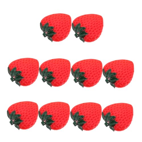 HEALSOPTHY 10 Stück Obst-Modell Künstliches Obstdekoration Dekoratives Künstliches Obst Simulierte Erdbeere Erdbeerscheiben Falsches Erdbeerdekor Küchenspielzeug PVC Rot HEALSOPTHY 10 Stück Obst-Modell Künstliches Obstdekoration Dekoratives Künstliches Obst Simulierte Erdbeere Erdbeerscheiben Falsches Erdbeerdekor Küchenspielzeug PVC Rot von HEALSOPTHY
