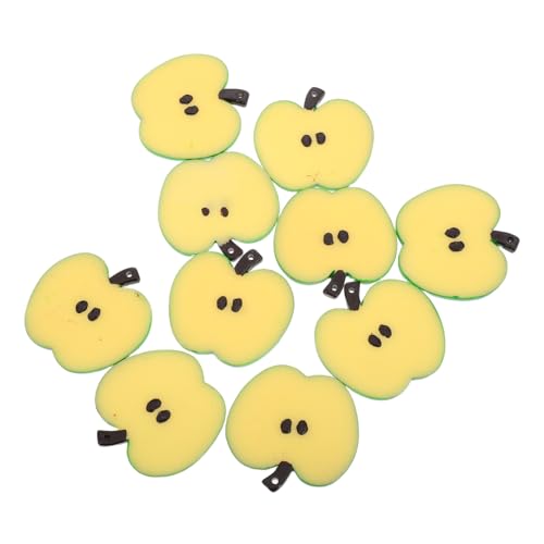 HEALSOPTHY 10 Stück Obst-Modell für deko Essen gefälschte Mini-Äpfel Apfel realistische falsche Früchte gefälschte Apfelscheiben Küchenspielzeug PVC Beige HEALSOPTHY 10 Stück Obst-Modell für deko Essen gefälschte Mini-Äpfel Apfel realistische falsche Früchte gefälschte Apfelscheiben Küchenspielzeug PVC Beige von HEALSOPTHY