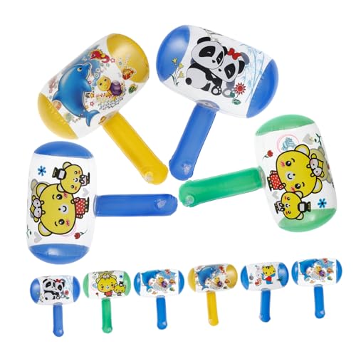 HEALSOPTHY 10 Stück Teiliges Aufblasbares Hammerspielzeug mit Glocke Lustiger Sound Leichtes Kunststoffmaterial Bunte Farben Spielerisches Kinderspielzeug für Party Outdoor HEALSOPTHY 10 Stück Teiliges Aufblasbares Hammerspielzeug mit Glocke Lustiger Sound Leichtes Kunststoffmaterial Bunte Farben Spielerisches Kinderspielzeug für Party Outdoor von HEALSOPTHY
