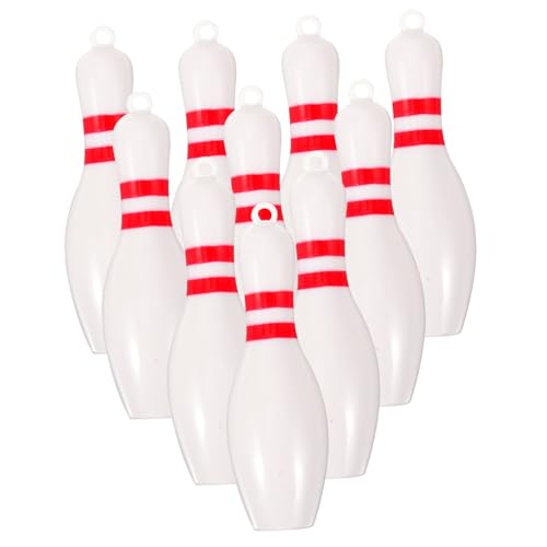 HEALSOPTHY 10 Stück Teiliges Bowling Pin Schlüsselanhänger Leichtes Sport Motiv Dekorativer Anhänger für Schlüssel Taschen und Geschenkideen als Mitgebsel für Geburtstag und Festtage HEALSOPTHY 10 Stück Teiliges Bowling Pin Schlüsselanhänger Leichtes Sport Motiv Dekorativer Anhänger für Schlüssel Taschen und Geschenkideen als Mitgebsel für Geburtstag und Festtage von HEALSOPTHY