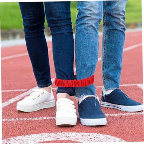 HEALSOPTHY 10 Stück Teiliges Elastische für Dreibeinrennen Verschleißfest Farbintensiv Dehnbar und Hautfreundlich Geeignet für Erwachsene für Teambuilding und Outdoor spiele von HEALSOPTHY