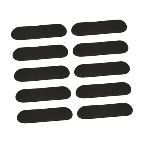 HEALSOPTHY 10 Stück Teiliges Fingerboard Grip Tape Selbstklebende Schaumstoff Rutsch Sticker Langlebig und Umweltfreundlich Einfach Anzubringen Geeignet für Mini Skateboards und von HEALSOPTHY