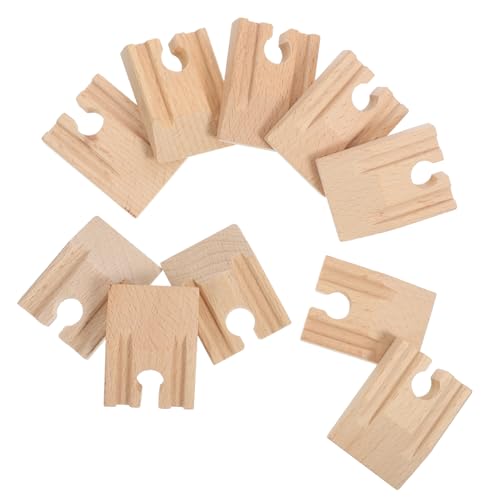 HEALSOPTHY 10 Stück Teiliges Holzschienen mit Konkavem Design Ersatzteile für Holzeisenbahnen Zubehör für Kreativspielzeuge und Szenenbau Kompatibel mit Gängigen Modellen HEALSOPTHY 10 Stück Teiliges Holzschienen mit Konkavem Design Ersatzteile für Holzeisenbahnen Zubehör für Kreativspielzeuge und Szenenbau Kompatibel mit Gängigen Modellen von HEALSOPTHY