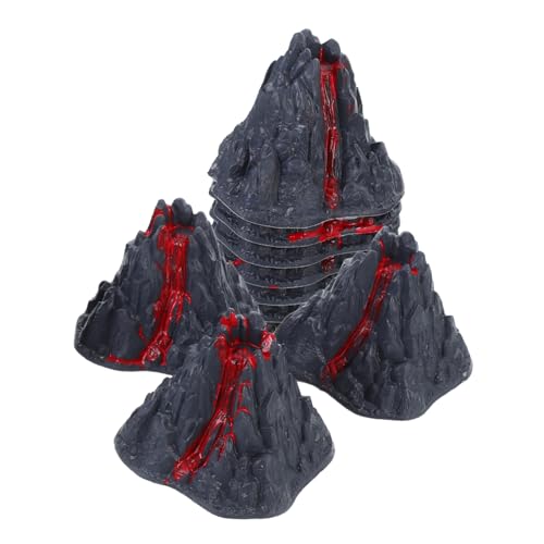 HEALSOPTHY 10 Stück Teiliges Künstliches Vulkanmodell Simulation Vulkanspielzeug Landschaftsdeko Vulkanfigur für Kindergeburtstag Mitgebsel Kleine Dekoration HEALSOPTHY 10 Stück Teiliges Künstliches Vulkanmodell Simulation Vulkanspielzeug Landschaftsdeko Vulkanfigur für Kindergeburtstag Mitgebsel Kleine Dekoration von HEALSOPTHY