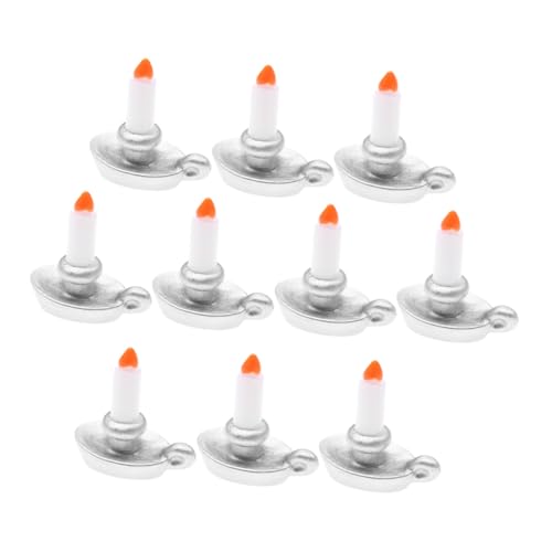 HEALSOPTHY 10 Stück Teiliges Miniatur Vintage Stil Dekorative Miniatur-kerzenständer für Puppenhaus Möbel Vielseitig Einsetzbar für DIY Fotorequisiten Puppenhaus Feengarten-Dekoration HEALSOPTHY 10 Stück Teiliges Miniatur Vintage Stil Dekorative Miniatur-kerzenständer für Puppenhaus Möbel Vielseitig Einsetzbar für DIY Fotorequisiten Puppenhaus Feengarten-Dekoration von HEALSOPTHY