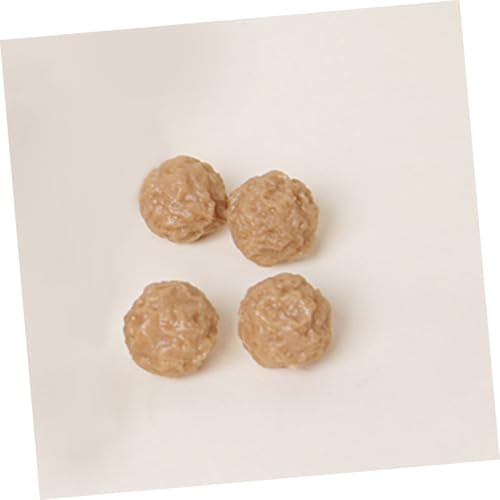 HEALSOPTHY 10 Stück Teiliges PVC Simuliertes Rindfleischbällchen Realistisches Künstliches Fleischball Modell Dekoratives Essenshandwerk Vielseitig Einsetzbar Leicht Zu Reinigen Für Küche HEALSOPTHY 10 Stück Teiliges PVC Simuliertes Rindfleischbällchen Realistisches Künstliches Fleischball Modell Dekoratives Essenshandwerk Vielseitig Einsetzbar Leicht Zu Reinigen Für Küche von HEALSOPTHY