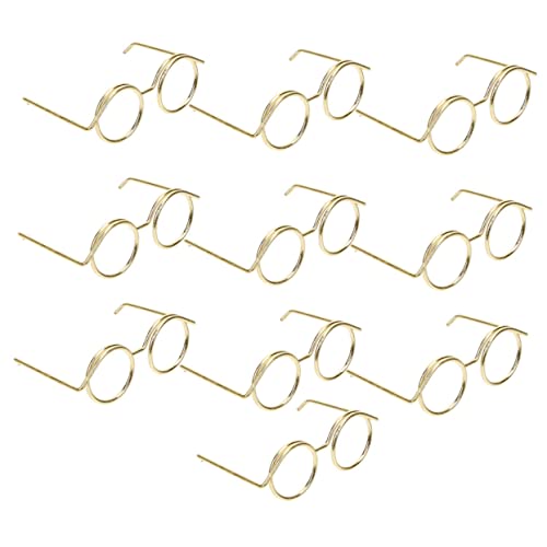 HEALSOPTHY 10 Stück Teiliges Puppenbrillen Zubehör Miniatur Brillen für Puppen Kreative DIY Projekte für Rollenspiele und Stilvolle Puppenkostüme Kompatibel mit Modernen und Klassischen HEALSOPTHY 10 Stück Teiliges Puppenbrillen Zubehör Miniatur Brillen für Puppen Kreative DIY Projekte für Rollenspiele und Stilvolle Puppenkostüme Kompatibel mit Modernen und Klassischen von HEALSOPTHY
