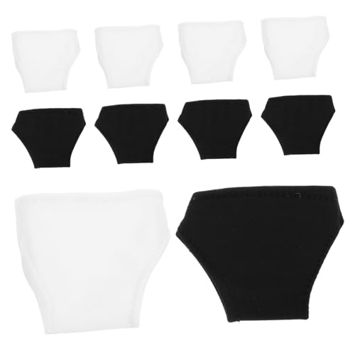 HEALSOPTHY 10 Stück Weibliche Puppenkleidung Im Maßstab 1/6, Mädchenpuppe, Austauschbare Unterwäsche, Shorts, Slips Für 29 cm Große Mädchenpuppen, Wiedergeborenes Babypuppenzubehör von HEALSOPTHY