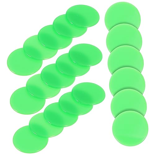 HEALSOPTHY 100 Stück Bingo Chips Farbige Spielsteine aus Hochwertigem Langlebigem Material Wiederverwendbar als Zählchips für Bingo Poker und Lernspiele von HEALSOPTHY