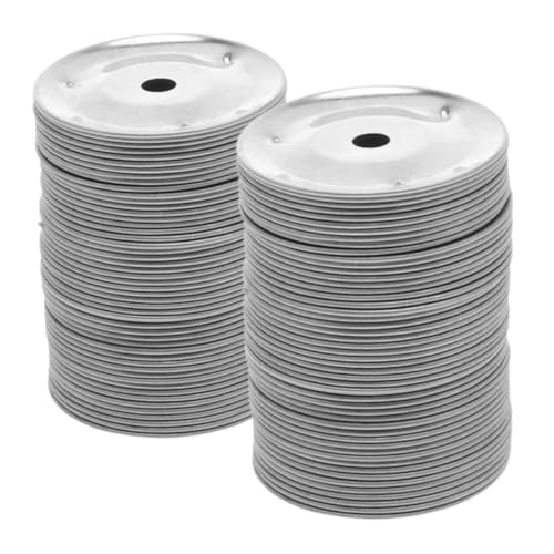 HEALSOPTHY 100 Stück Cymbal Accessory Trommelset Ersatz Edelstahl Schlagzeug Ringe Durchmesser Innenloch Klarer Klang Langlebig Installieren Für Live Auftritte Üben Aufnahmen von HEALSOPTHY