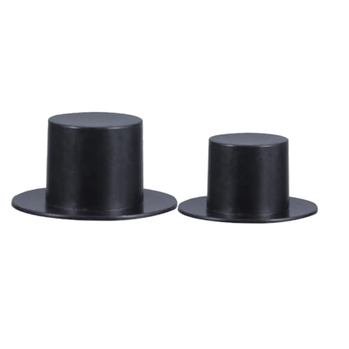 HEALSOPTHY 100 Stück Teiliges Mini Kunststoff Clown Hut in Schwarz Kleine und Große für DIY Bastelprojekte Weihnachtsdeko Puppenaccessoires und Partybedarf Langlebiges Bastelmaterial HEALSOPTHY 100 Stück Teiliges Mini Kunststoff Clown Hut in Schwarz Kleine und Große für DIY Bastelprojekte Weihnachtsdeko Puppenaccessoires und Partybedarf Langlebiges Bastelmaterial von HEALSOPTHY