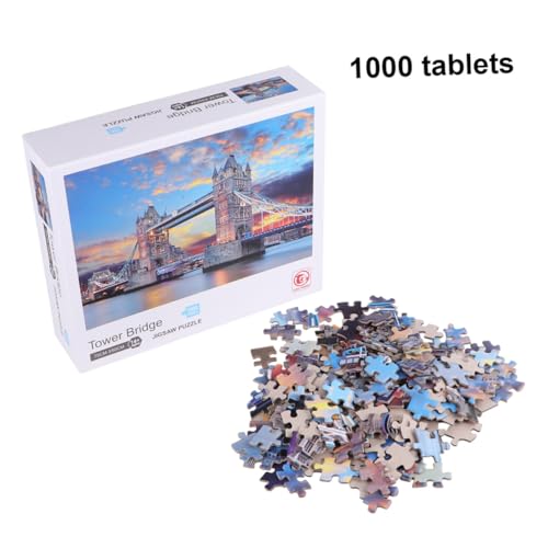 HEALSOPTHY 1000stücke Teiliges Puzzle Spielzeug Für Mädchen Und Erwachsene Fördert Kreativität Und Stressabbau Farbenfrohe Lernspiele Für Familienaktivitäten Und Ab Jahren von HEALSOPTHY