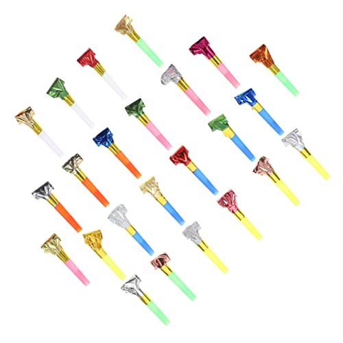 HEALSOPTHY 110 Stück Teiliges Buntes Trillerpfeifen aus Umweltfreundlichem Kunststoff Lustige Partyspielzeuge für Kindergeburtstag Karneval Sportveranstaltungen als Partyhupe und von HEALSOPTHY