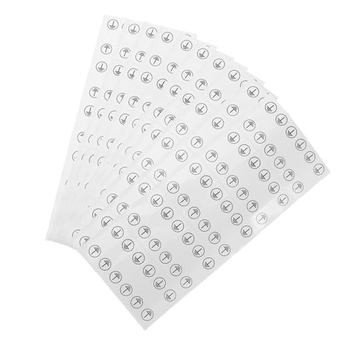 HEALSOPTHY 12 Blatt Erdungssymbol Aufkleber Selbstklebend PVC Langlebig Uv Beständig Sicherheitskennzeichnung Elektrische Schutzleiter Etiketten für Industrieanlagen und Elektrische von HEALSOPTHY