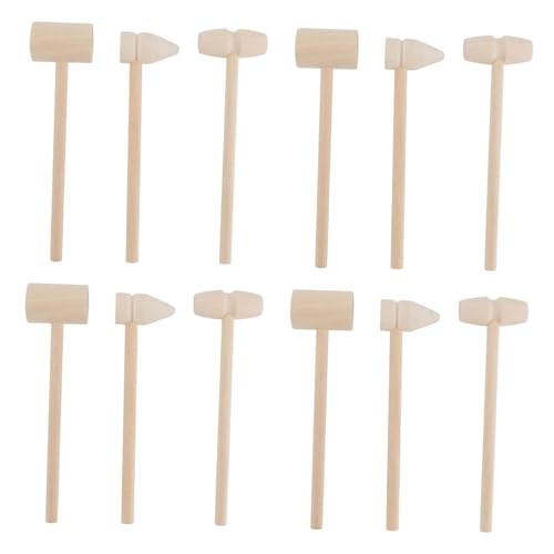 HEALSOPTHY 12 Stück Hammer für kinderspielzeug Gavel kauspielzeug Toys for Babyspielzeug Mini-Beat- Lotusbaum Khaki HEALSOPTHY 12 Stück Hammer für kinderspielzeug Gavel kauspielzeug Toys for Babyspielzeug Mini-Beat- Lotusbaum Khaki von HEALSOPTHY