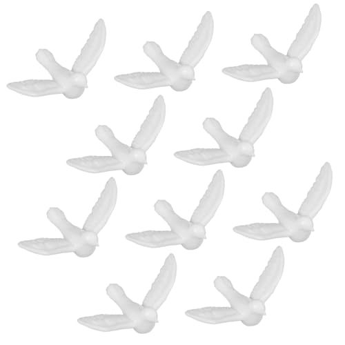 HEALSOPTHY 12 Stück Mikro-Landschaftsverzierung Taube Puppe Mini-Enten gefälschter Vogel für kinderspielzeug Miniatur-Vogelfigur kleine Figuren für Harz Weiß HEALSOPTHY 12 Stück Mikro-Landschaftsverzierung Taube Puppe Mini-Enten gefälschter Vogel für kinderspielzeug Miniatur-Vogelfigur kleine Figuren für Harz Weiß von HEALSOPTHY