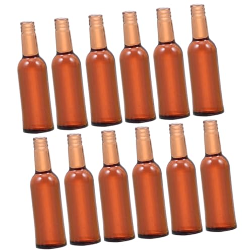 HEALSOPTHY 12 Stück Miniatur Bierflaschen Realistische Deko für Puppenhaus Mini Flaschen Zubehör Braune Miniatur Bierflaschen für Kreative Szenen und Dekoration HEALSOPTHY 12 Stück Miniatur Bierflaschen Realistische Deko für Puppenhaus Mini Flaschen Zubehör Braune Miniatur Bierflaschen für Kreative Szenen und Dekoration von HEALSOPTHY