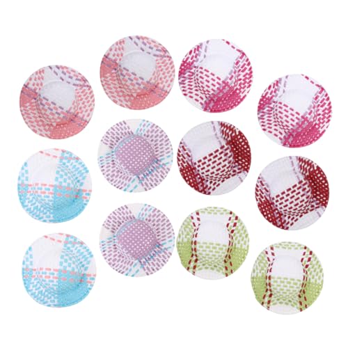 HEALSOPTHY 12 Stück Miniatur Hüte Teiliges Bunte Papier Hüte für DIY Puppenaccessoires Kreative Bastelideen für Mini Häuser und Dekoration HEALSOPTHY 12 Stück Miniatur Hüte Teiliges Bunte Papier Hüte für DIY Puppenaccessoires Kreative Bastelideen für Mini Häuser und Dekoration von HEALSOPTHY