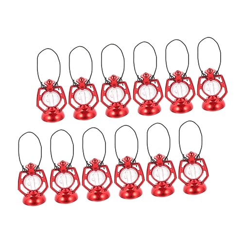 HEALSOPTHY 12 Stück Petroleumlampe Puppenhaus Zuhause Mini Miniatur Puppenhaus Wohnung Laternen Bausatz Fee Gross Miniaturbücher Puppen Kleine Miniaturszene Zubehör Roter HEALSOPTHY 12 Stück Petroleumlampe Puppenhaus Zuhause Mini Miniatur Puppenhaus Wohnung Laternen Bausatz Fee Gross Miniaturbücher Puppen Kleine Miniaturszene Zubehör Roter von HEALSOPTHY