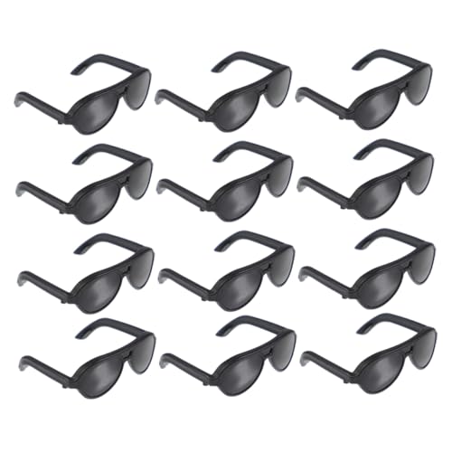 HEALSOPTHY 12 Stück Sonnenbrillen für kleine Puppen Sonnenbrillen basteln Mädchen Zubehör kinderspielzeug puppenspielzeug gläser Mini- zum Basteln Puppe Black HEALSOPTHY 12 Stück Sonnenbrillen für kleine Puppen Sonnenbrillen basteln Mädchen Zubehör kinderspielzeug puppenspielzeug gläser Mini- zum Basteln Puppe Black von HEALSOPTHY