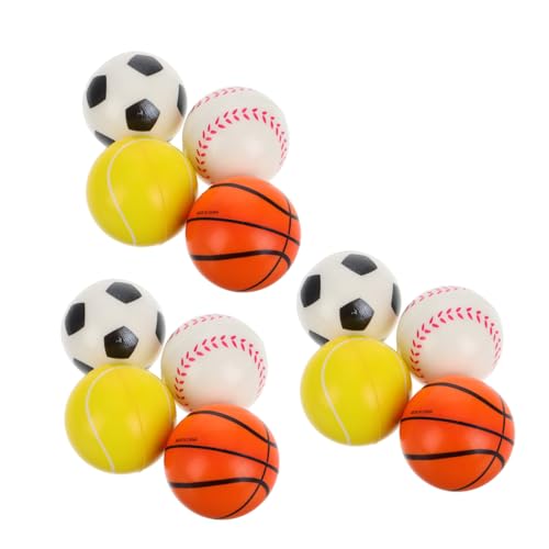HEALSOPTHY 12 Stück Sport-stressbälle Für Kinder, Mini-fußball, Baseball, Basketball, Tennis, Mini-sportball, Schaumstoff-Spielzeug, Klassenzimmer, Sport, Partygeschenke, Kindergeburtstag, HEALSOPTHY 12 Stück Sport-stressbälle Für Kinder, Mini-fußball, Baseball, Basketball, Tennis, Mini-sportball, Schaumstoff-Spielzeug, Klassenzimmer, Sport, Partygeschenke, Kindergeburtstag, von HEALSOPTHY