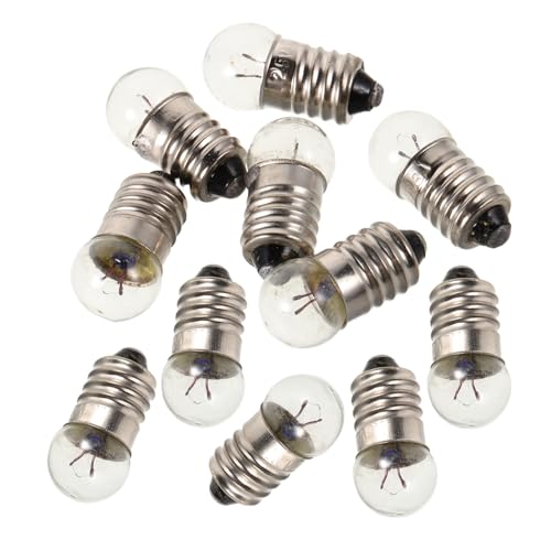 HEALSOPTHY 12 Stück Taschenlampe Kleine Elektrische Perlen Blitzlichtbirnen Kleine Glühbirnen Miniaturglühbirnen Glühbirnen Ersatzgerät Taschenglühbirne Kleine Glühbirne Glas Transparent HEALSOPTHY 12 Stück Taschenlampe Kleine Elektrische Perlen Blitzlichtbirnen Kleine Glühbirnen Miniaturglühbirnen Glühbirnen Ersatzgerät Taschenglühbirne Kleine Glühbirne Glas Transparent von HEALSOPTHY