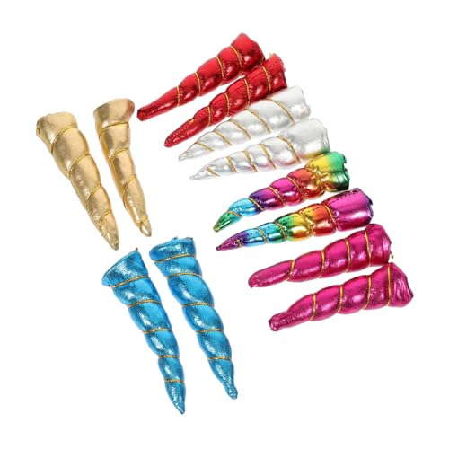 HEALSOPTHY 12 Stück Teiliges Einhorn Haarband Buntes DIY Haarzubehör Elastische Haarbänder mit Einhornhörnern für Erwachsene Party Kostüm Haarschmuck HEALSOPTHY 12 Stück Teiliges Einhorn Haarband Buntes DIY Haarzubehör Elastische Haarbänder mit Einhornhörnern für Erwachsene Party Kostüm Haarschmuck von HEALSOPTHY