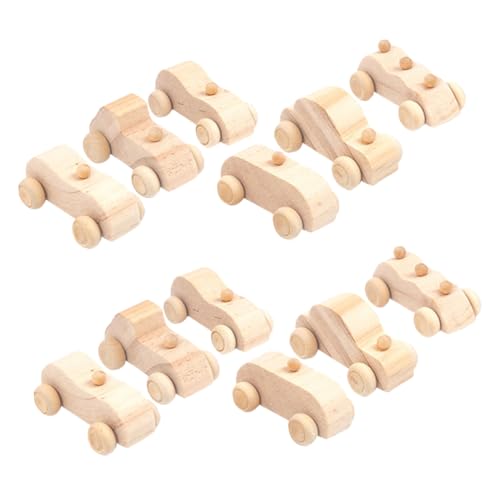 HEALSOPTHY 12 Stück Teiliges Graffiti Holzautos DIY für Bastelautos aus Natürlichem Holz Kreative Malerei Pädagogisches für Kleinkinder und Vorschulkinder HEALSOPTHY 12 Stück Teiliges Graffiti Holzautos DIY für Bastelautos aus Natürlichem Holz Kreative Malerei Pädagogisches für Kleinkinder und Vorschulkinder von HEALSOPTHY