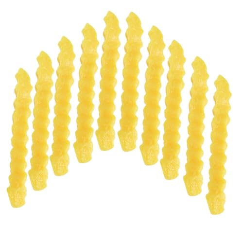 HEALSOPTHY 12 Stück Teiliges Künstliche Französische Pommes Frites Deko Realistische Kartoffelstäbchen Lebensnahe Food Props für Restaurant Bar Küchen und Buffetauslage HEALSOPTHY 12 Stück Teiliges Künstliche Französische Pommes Frites Deko Realistische Kartoffelstäbchen Lebensnahe Food Props für Restaurant Bar Küchen und Buffetauslage von HEALSOPTHY