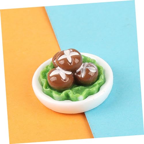 HEALSOPTHY 12 Stück Teiliges Mini Gemüse Modell Realistische Miniatur Lebensmittel aus Resin Langlebig Farbecht Geeignet für Puppenhaus Miniaturszene Dekorative Mini Gemüse von HEALSOPTHY
