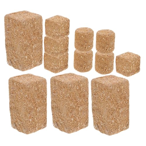 HEALSOPTHY 12 Stück Teiliges Mini Heuballen aus Künstlichem Stroh Vielseitige Miniatur Heublock Deko für Puppenhaus Bauernhof Party Zubehör Herbstliches DIY Bastelset für Tischdekoration und HEALSOPTHY 12 Stück Teiliges Mini Heuballen aus Künstlichem Stroh Vielseitige Miniatur Heublock Deko für Puppenhaus Bauernhof Party Zubehör Herbstliches DIY Bastelset für Tischdekoration und von HEALSOPTHY