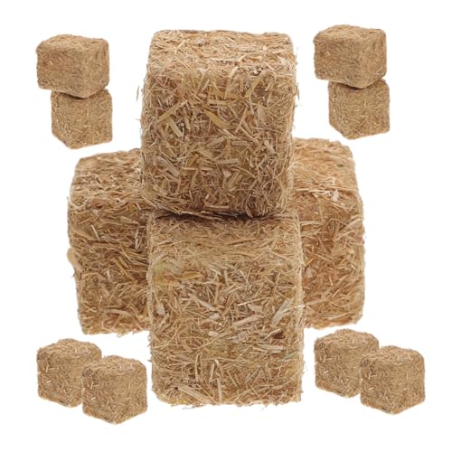 HEALSOPTHY 12 Stück Teiliges Miniatur Strohballen Stapelbare Miniatur Heuhaufen Figuren Naturgetreue DIY Bauernhof Dekoration Lebensechte Mini Ornamente für Puppenhäuser und HEALSOPTHY 12 Stück Teiliges Miniatur Strohballen Stapelbare Miniatur Heuhaufen Figuren Naturgetreue DIY Bauernhof Dekoration Lebensechte Mini Ornamente für Puppenhäuser und von HEALSOPTHY