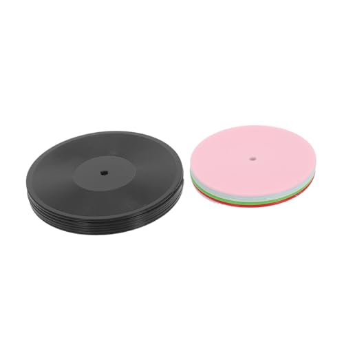 HEALSOPTHY 12 Stück Teiliges Miniatur-vinylplatten Puppenhaus Langlebige Farbintensive Schallplattenmodelle in Verschiedenen Dekoratives Zubehör für Musikzimmer Pädagogisches zur Kreativer HEALSOPTHY 12 Stück Teiliges Miniatur-vinylplatten Puppenhaus Langlebige Farbintensive Schallplattenmodelle in Verschiedenen Dekoratives Zubehör für Musikzimmer Pädagogisches zur Kreativer von HEALSOPTHY