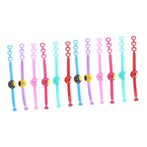 HEALSOPTHY 12 Stück Teiliges PVC Donut Armband für Lustige Partyspielzeuge und für Jungen und Handgelenkarmbänder für Geburtstagsfeiern und Feste Zufällige Farbe HEALSOPTHY 12 Stück Teiliges PVC Donut Armband für Lustige Partyspielzeuge und für Jungen und Handgelenkarmbänder für Geburtstagsfeiern und Feste Zufällige Farbe von HEALSOPTHY