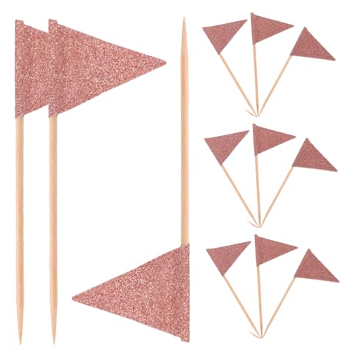 HEALSOPTHY 12 Stück Teiliges Party Food Flag Picks Dreieckige Kuchen Dekorationen Roségold Glitzer Kleine Flaggen Zahnstocher für Kuchen Obst Dessert Appetizer Geburtstag Hochzeit HEALSOPTHY 12 Stück Teiliges Party Food Flag Picks Dreieckige Kuchen Dekorationen Roségold Glitzer Kleine Flaggen Zahnstocher für Kuchen Obst Dessert Appetizer Geburtstag Hochzeit von HEALSOPTHY