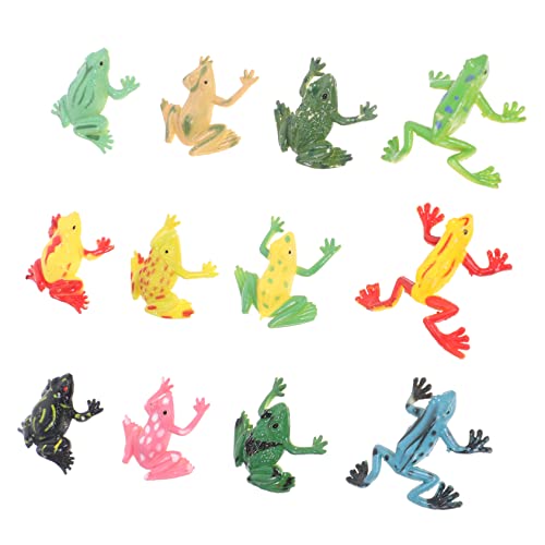 HEALSOPTHY 12 Stück Teiliges Realistischer Froschspielzeuge aus Kunststoff für Fantasie Lernspielzeug für Froschwissen für Geburtstags und Feiertagsgeschenke HEALSOPTHY 12 Stück Teiliges Realistischer Froschspielzeuge aus Kunststoff für Fantasie Lernspielzeug für Froschwissen für Geburtstags und Feiertagsgeschenke von HEALSOPTHY