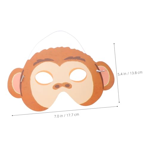 HEALSOPTHY 12 Stück Teiliges Wildtier Papiermasken Leichte Atmungsaktive Tiergesichtsmasken für Geburtstagsparty und Halloween Kostüm Niedliche Deko Masken für Cosplay und Festveranstaltungen HEALSOPTHY 12 Stück Teiliges Wildtier Papiermasken Leichte Atmungsaktive Tiergesichtsmasken für Geburtstagsparty und Halloween Kostüm Niedliche Deko Masken für Cosplay und Festveranstaltungen von HEALSOPTHY