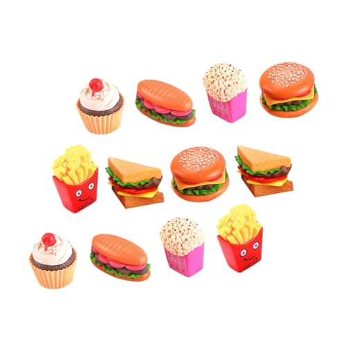 HEALSOPTHY 12 Stücke Set Simulierte Hamburger Hot Dog Gefälschte Fast Food Gefälschte Lebensmittel Lebensmittel Simulation Lebensmittel PVC HEALSOPTHY 12 Stücke Set Simulierte Hamburger Hot Dog Gefälschte Fast Food Gefälschte Lebensmittel Lebensmittel Simulation Lebensmittel PVC von HEALSOPTHY
