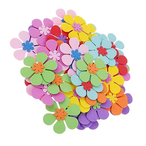 HEALSOPTHY 120 Stück Teiliges DIY Schaumstoff Blumen Kreative Bunte Bastelblumen für Kindergarten Schule Handwerk und Dekoration Vielseitige Embellishment Flower Dekoideen HEALSOPTHY 120 Stück Teiliges DIY Schaumstoff Blumen Kreative Bunte Bastelblumen für Kindergarten Schule Handwerk und Dekoration Vielseitige Embellishment Flower Dekoideen von HEALSOPTHY