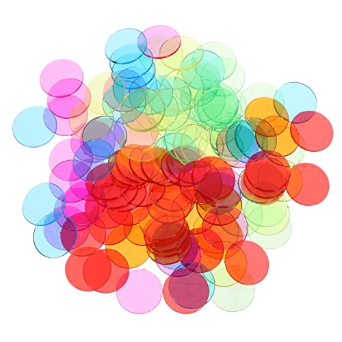 HEALSOPTHY 120Stücke Plastik Bingo Chips Farben Blau Rot Gelb Grün Orange Zähler für Bingo Spiele und Mathematische Lernspiele für Zählen und Sortieren HEALSOPTHY 120Stücke Plastik Bingo Chips Farben Blau Rot Gelb Grün Orange Zähler für Bingo Spiele und Mathematische Lernspiele für Zählen und Sortieren von HEALSOPTHY